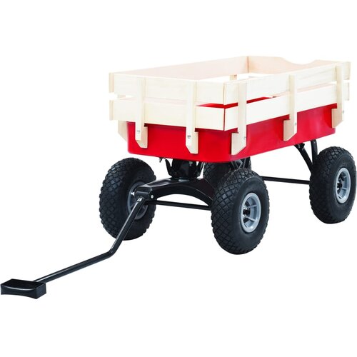 vidaXL Ročni voziček 150 kg rdeč Cene