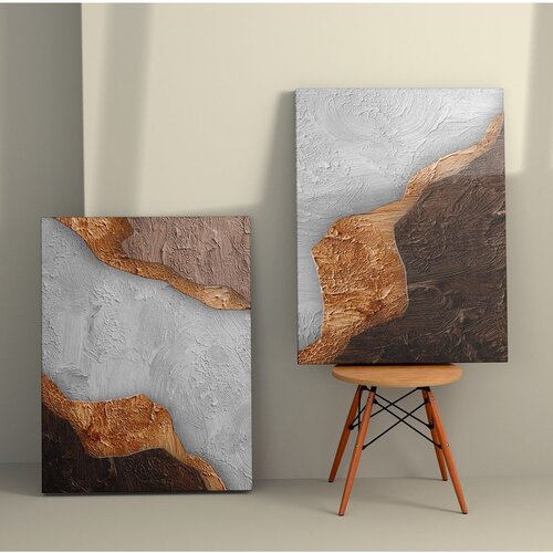 WALLXPERT Zidna dekoracija 2KNV4365, 70 x 100cm, 2 komada Cene