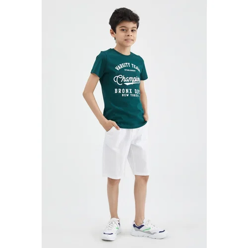 Defacto Boys' Bermuda Woven Shorts