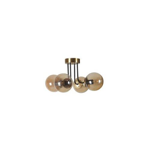 Opviq pablo 4 L&amp;uuml; eskitme bal Camlı avize ambergoldblack chandelier Slike