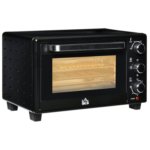 Nesta Mini pečica 21 L, črno-srebrna, nerjavno jeklo in steklo, 1400 W, 3 načini kuhanja, 100&ndash;230 &deg;C, 46,4&times;38&times;28,5 cm, (5000493724) Cene