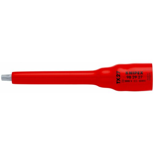 Knipex 1000V izolovani Torx 27 nasadni ključ, 3/8" (98 29 27) Cene