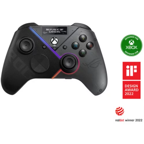 Asus igralni plošček Rog Raikiri Pro, Xbox One/X/S, PC, črn