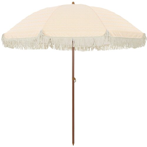 Suncobran za plažu Žuta i bijela 205 x 205 x 210 cm Slike