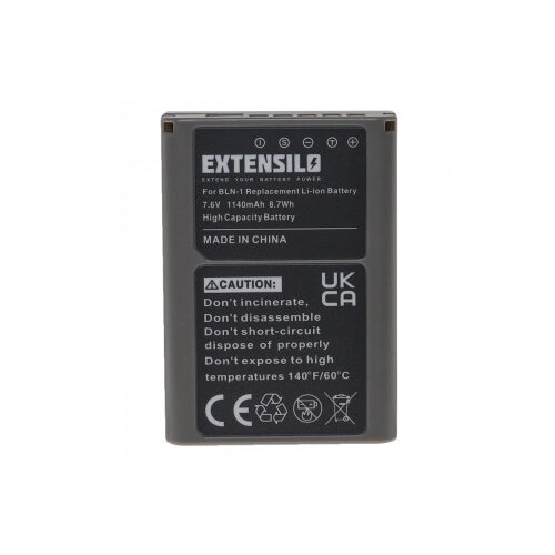 OTB baterija PS-BLN1 za olympus om-d / E-M5 / pen E-P5, 1140 mah kompatibilnost s originalnom baterijom Slike