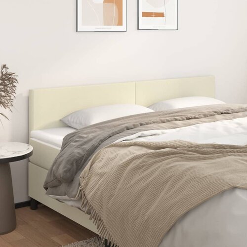  Uzglavlja krem 160x5x78/88 cm od umjetne kože Cijene