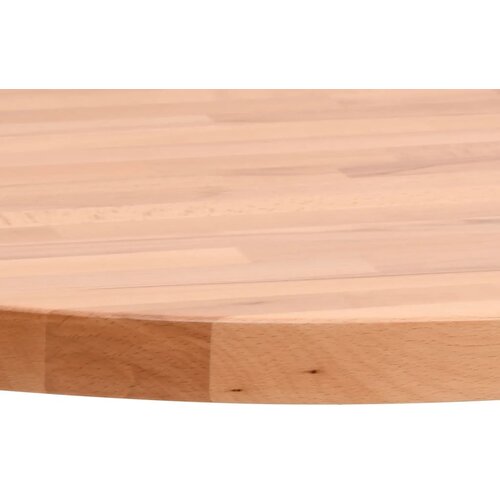 Stolna ploča &amp;Oslash;60x4 cm okrugla od masivne bukovine Slike