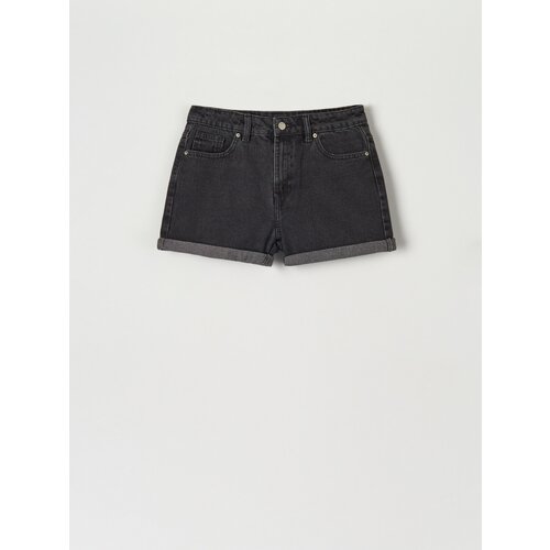 Sinsay ženske high waist mom kratke hlače od trapera 0392U-99J Slike