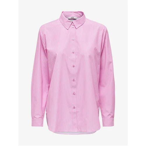 JDY Pink Ladies Striped Shirt Ella - Women