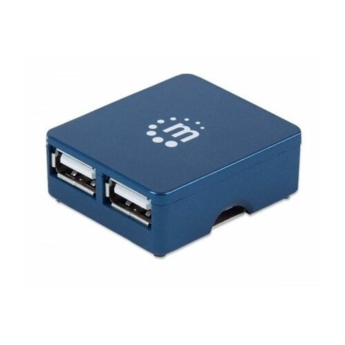 Manhattan USB 2.0 Hub 4-Port, napajanje USB, Blue usb hub Slike
