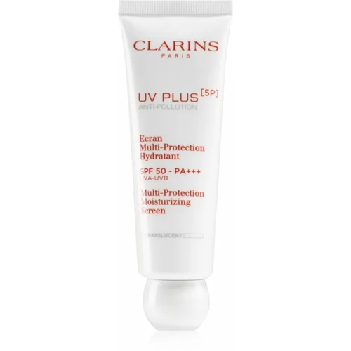Clarins UV PLUS [5P] Anti-Pollution Translucent večnamenska krema SPF 50 50 ml
