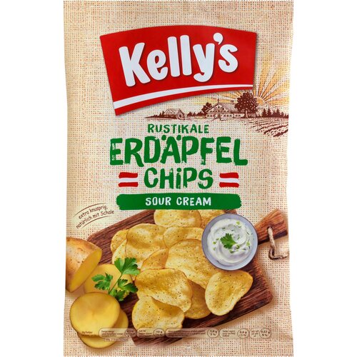 Kelly's Rustikalni krompirjev čips s kislo smetano Cene