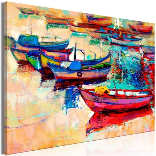  Slika - Boats (1 Part) Wide 90x60 Slike