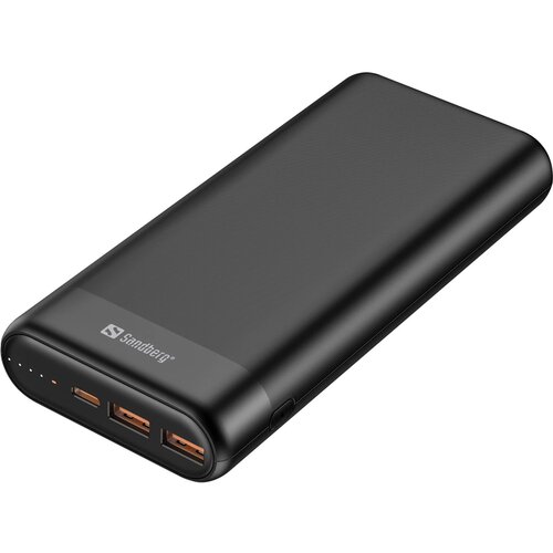 Sandberg prenosna baterija 20000mAh PD65W + 2x QC3.0 420-62 Slike
