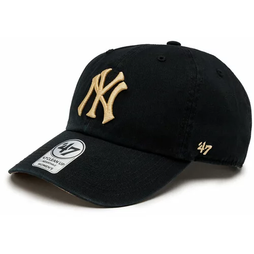 47 Brand Kapa s šiltom MLB New York Yankees Bagheera Under 47 B-BGHUV17GWS-BKA Črna