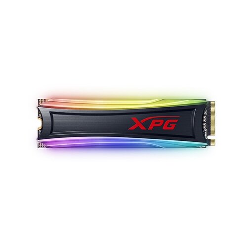 Adata 512GB XPG SPECTRIX S40G RGB 3D NAND PCIe Gen3x4 NVMe 1.3 M.2 2280 Internal SSD, read 3500MB/s, write 3000MB/s AS40G-512GT-C ssd Slike