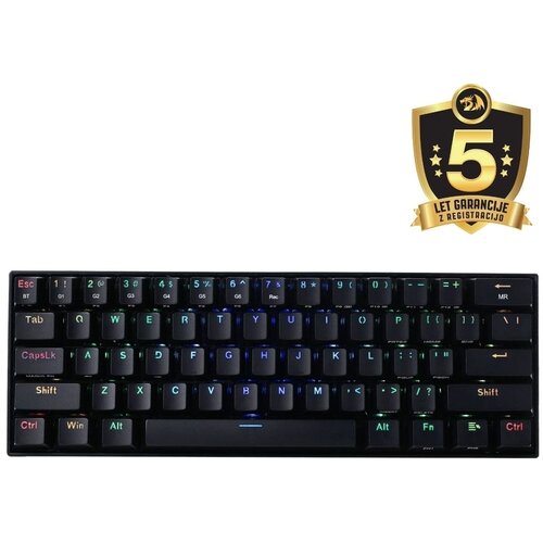 Redragon K530 Draconic Pro brezžična mehanska tipkovnica z rjavimi stikali Cene