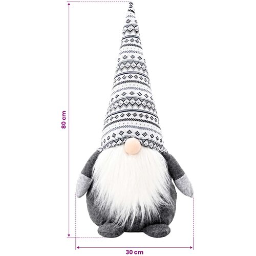  Božićni patuljak Siva 80 cm Poliester Slike