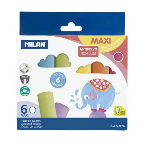 MILAN krede maxi u boji 6 kom ( MLN247206 ) Cene
