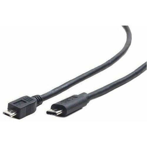 Gembird CCP-USB2-mBMCM-1M USB 2.0 Micro BM to Type-C cable (Micro BM/CM), 1 m kabal Slike
