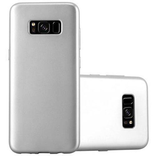 Cadorabo Case, združljiv s Samsungom v kovinskem srebru - za&amp;scaron;čitni pokrov, narejen iz fleksibilnega silikona TPU, (20590085) Slike