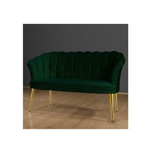 Atelier Del Sofa sofa dvosed daisy gold metal green Slike