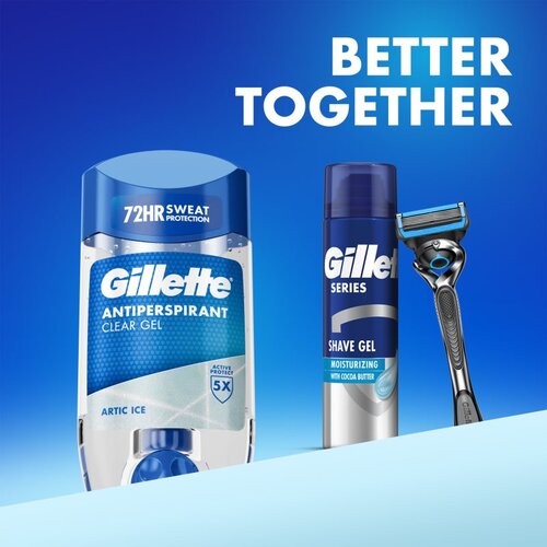 Gillette Arctic Ice antiperspirant gel za mo&amp;scaron;ke 70 ml Slike