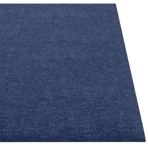  Zidna uzglavlja 12 pcs Plava 30 x 30 cm tkanina Slike