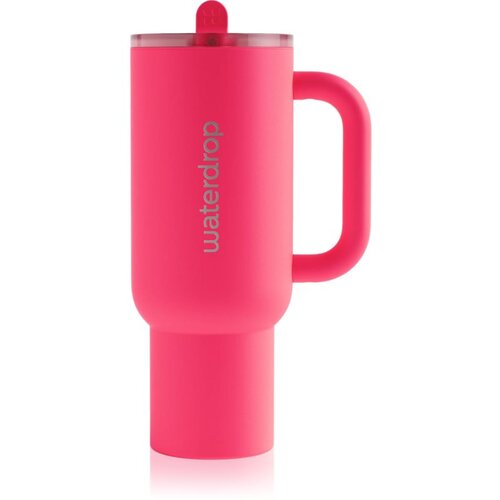 Waterdrop Explorer Tumbler tumbler sa slamkom od nehrđajućeg čelika (limitirana serija) Neon Pink 1100 ml Slike