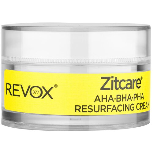 REVOX B77 Zitcare AHA BHA PHA Resurfacing Cream noćna krema za zaglađivanje 50 ml Slike