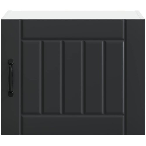  Ormar za Zid Lucca Crna 50 x 31 x 40 cm Konstruirano drvo Slike
