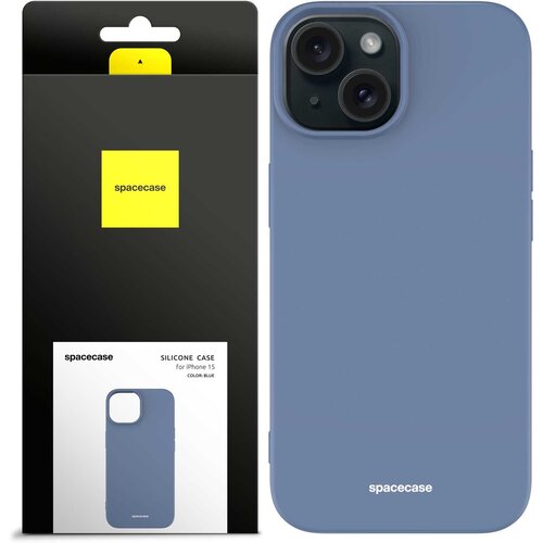 Spacecase SILIKONSKI OVITEK ZA IPHONE 15 MODRA ZA&Scaron;Č, (21964126) Cene