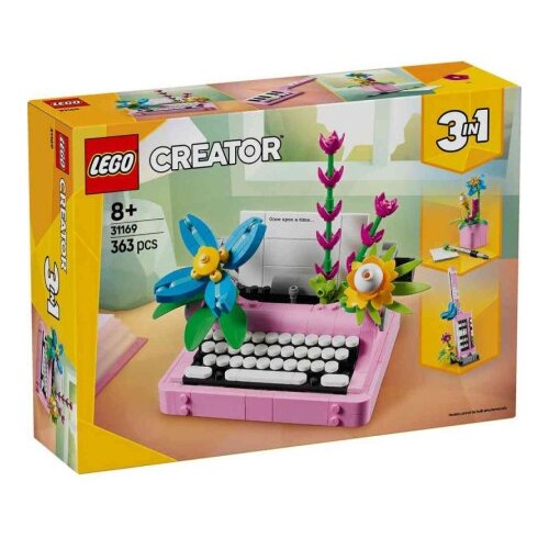 Lego creator typewriter with flowers ( LE31169 ) Slike
