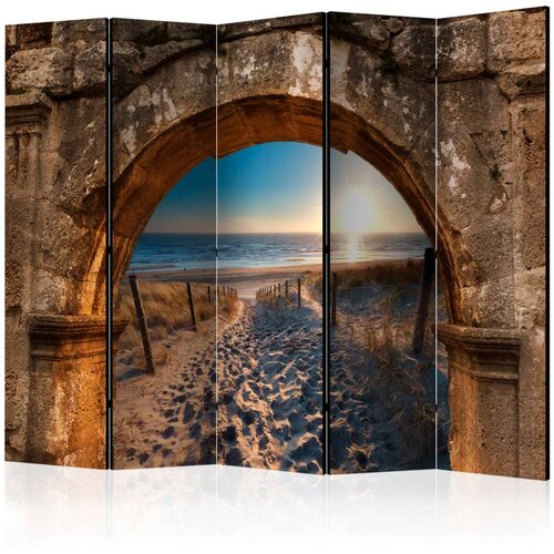  Paravan u 5 dijelova - Arch and Beach II [Room Dividers] 225x172 Slike
