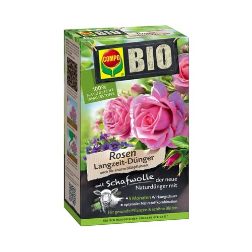 COMPO Bio dolgotrajno gnojilo za vrtnice z ovčjo volno - 2 kg Cene