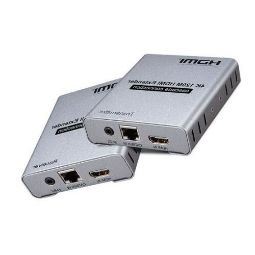  HDMI extender 4K 120m 2 adaptera 5e/6 HDEX-12 ( 11-470 ) Cene