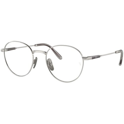 Ray-ban David Titanium RX8782 1002 ONE SIZE (51) Srebrna/Kristalna Cene
