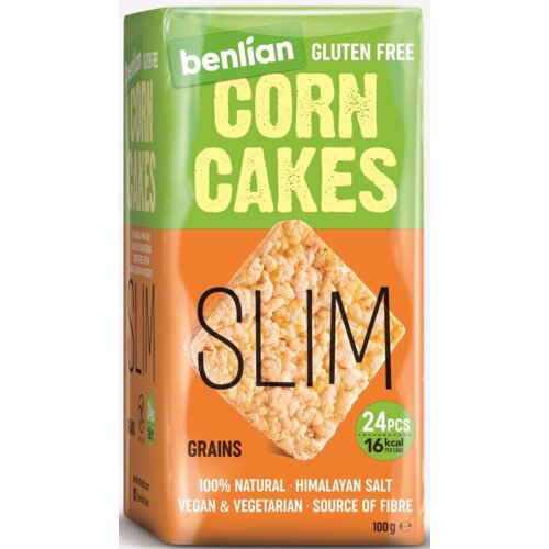 Benlian Food GALETE CORN CAKES SLIM ŽITARICE 100G Cene