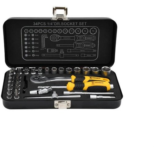 Bomber Set Gedora 34 Komada 1/4" Cene