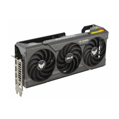 Asus Video Card AMD Radeon TUF Gaming Radeon RX 7700 XT OC Edition 12GB GDDR6 VGA optimized inside and out for lower temps and durability, PCIe 4.0, 1xHDMI 2.1, 3xDisplayPort 2.1 - 90YV0JK0-M0NA00