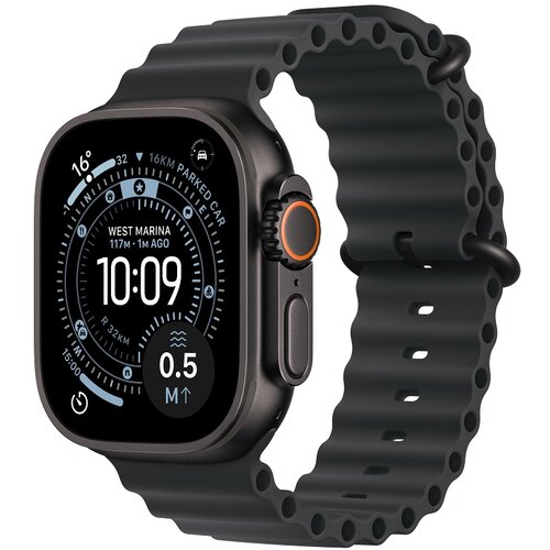Apple pametna ura watch ultra 3 49mm-Natural titanium-blue ocean band (MEWH4QH/A) Slike