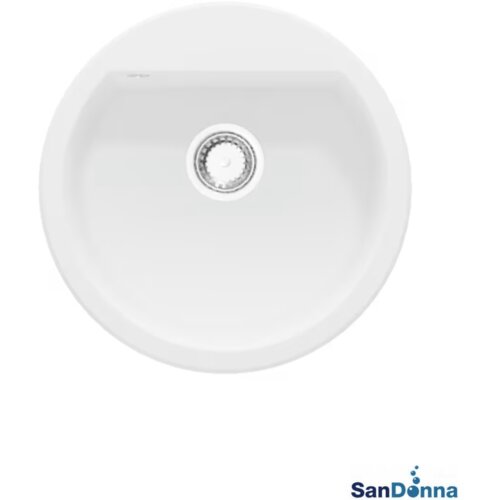 Sandonna Granitna sudopera LENA Ø51/44.5cm Bela Cene