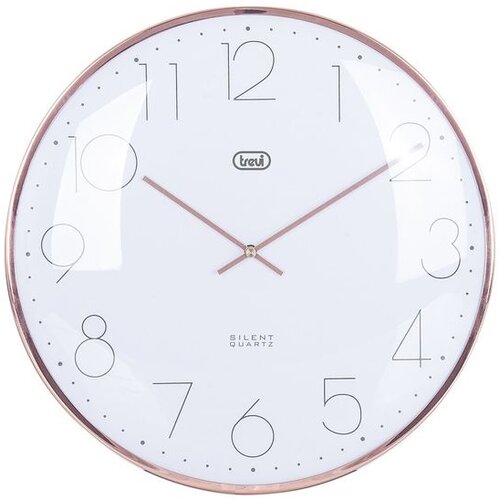 Trevi zidni sat, 30cm, metalni okvir, analogni, bronca 0M351215 Cijene