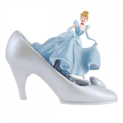 Enesco disney figurica pepelki čevelj vitrina za 100. obletnico, (20839633) Slike
