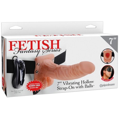 Pipedream Fetiš Strap-on 7 - vibrator sa straponom (prirodni) Cijene