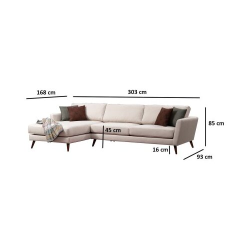  Ugaona garnitura Mayorka Corner Large Left (Chl 3R ) Beige Slike