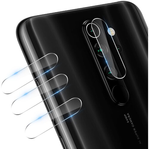 3mk 4x prilagodljiva steklena folija za zadnjo kamero, flexibleglass - prozorna str. Xiaomi Redmi Note 8 Pro, (20713403) Cene