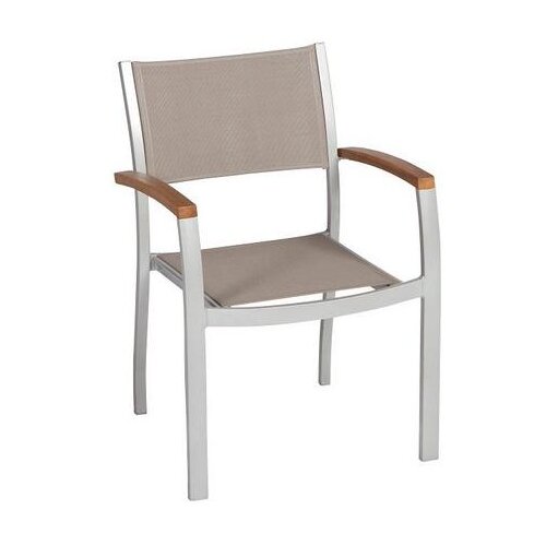 Gardenson Vrtni Stol Naxos, 2 Kos, Aluminij Slike
