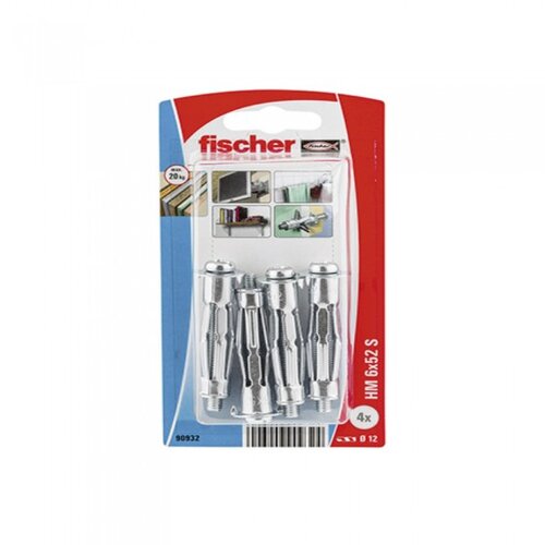 Fischer metalna tipla za &amp;scaron;upljine HM (Duljina tiple: 52 mm, Metal, 40 Kom.) Slike