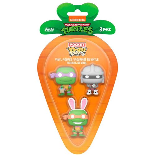 Funko Carrot Pocket POP blister 3 figures Ninja Turtles Donatello Shredder Michelangelo Cijene